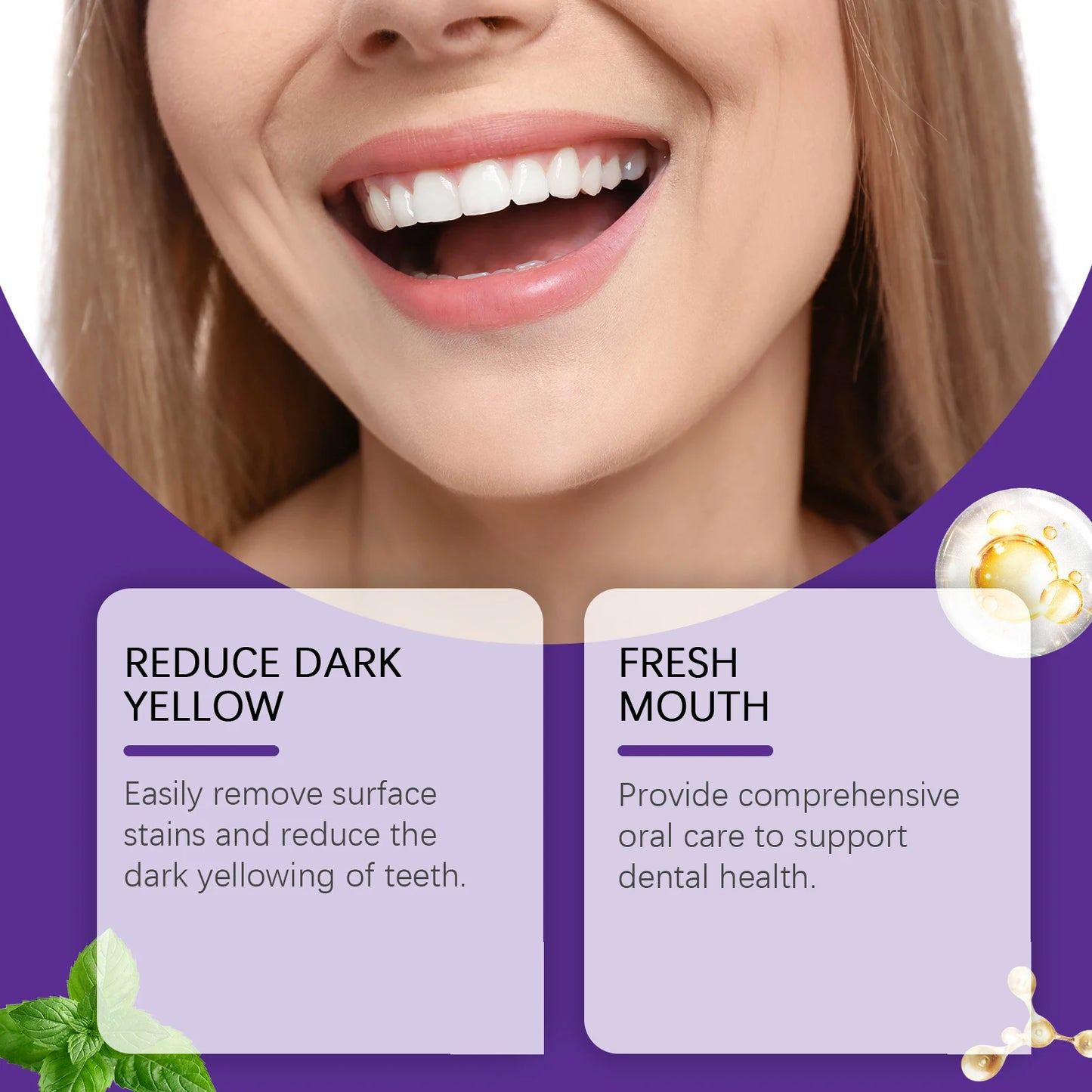Oralhoe Purple Teeth Whitening