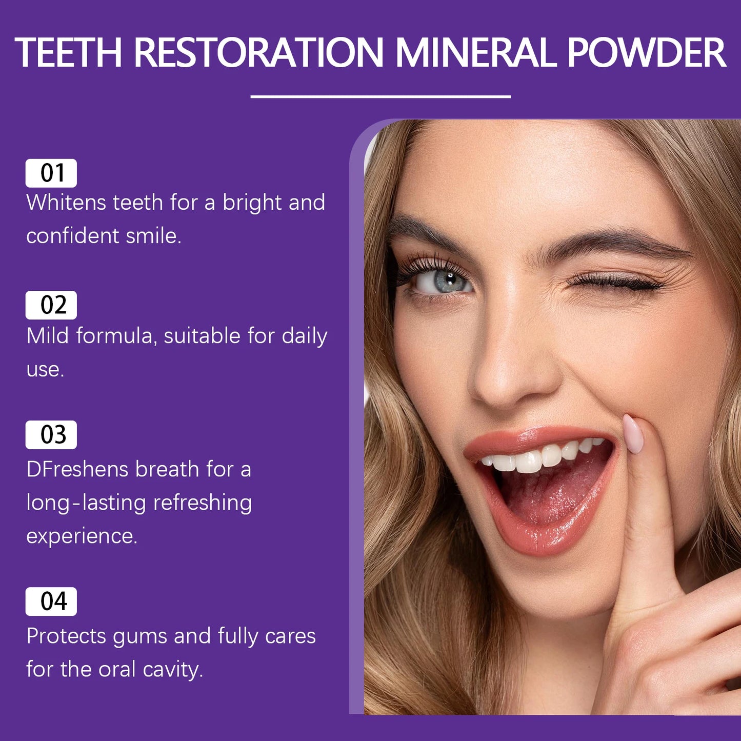 Oralhoe Purple Teeth Whitening
