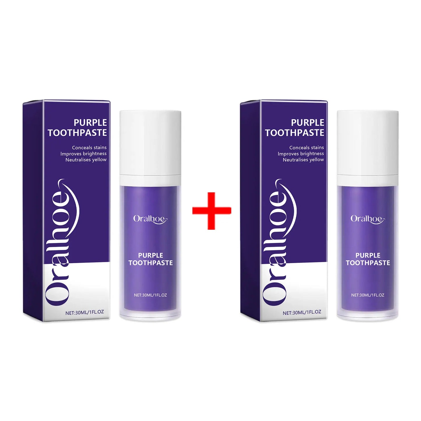 Oralhoe Purple Teeth Whitening