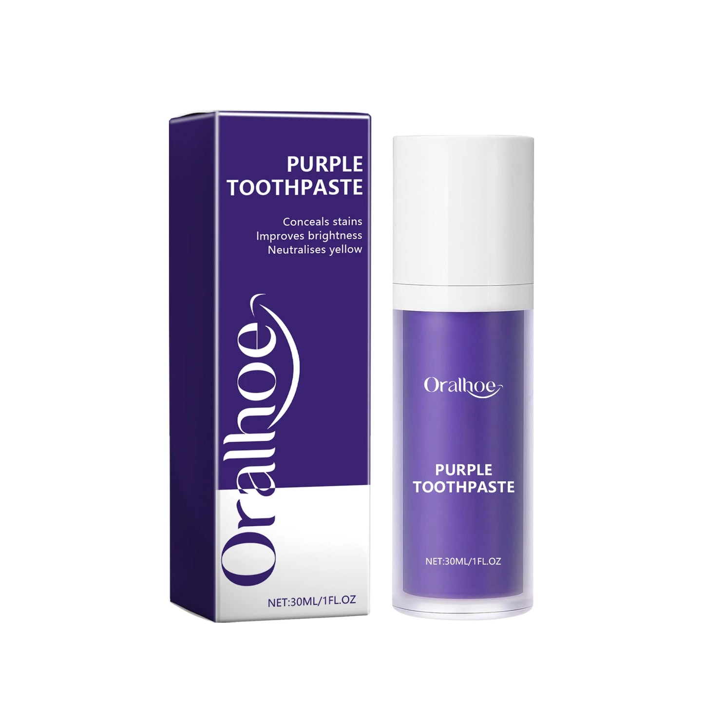 Oralhoe Purple Teeth Whitening